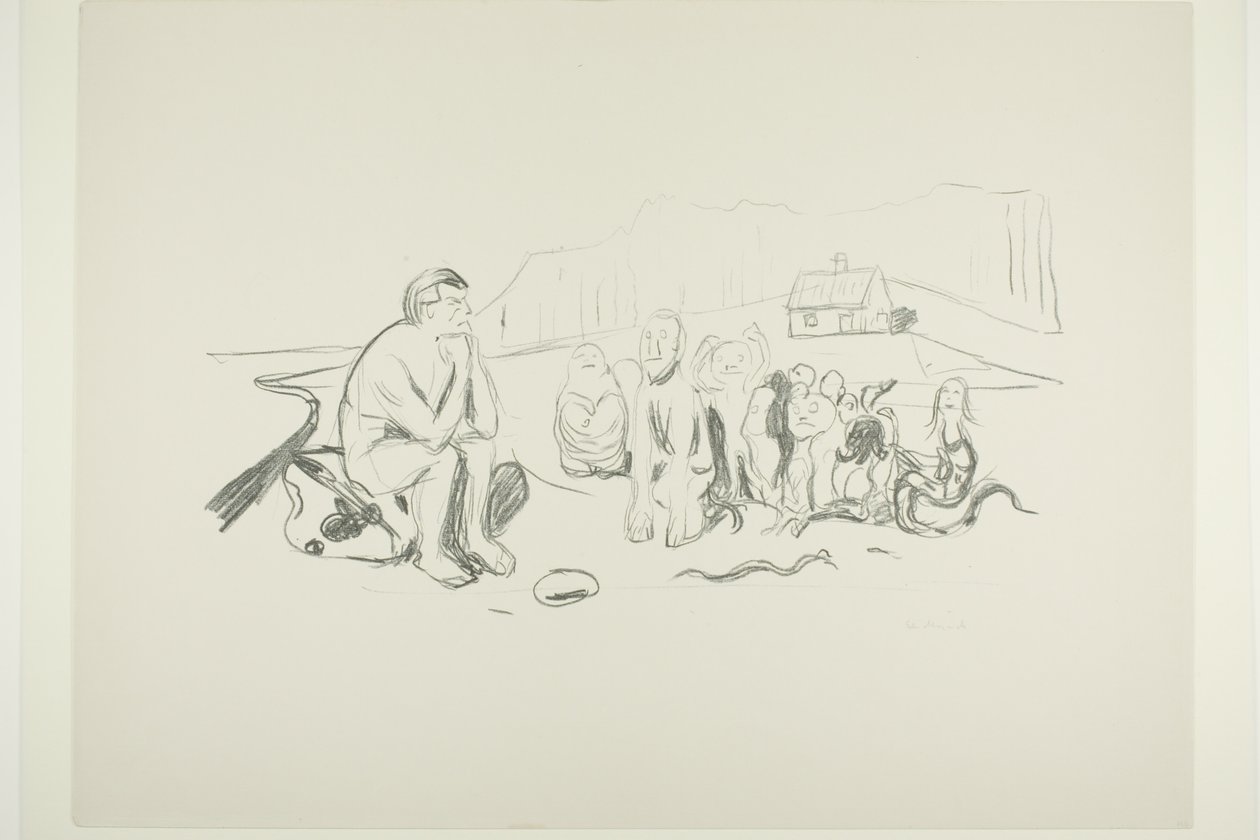 Potomstwo Alfy autorstwa Edvard Munch