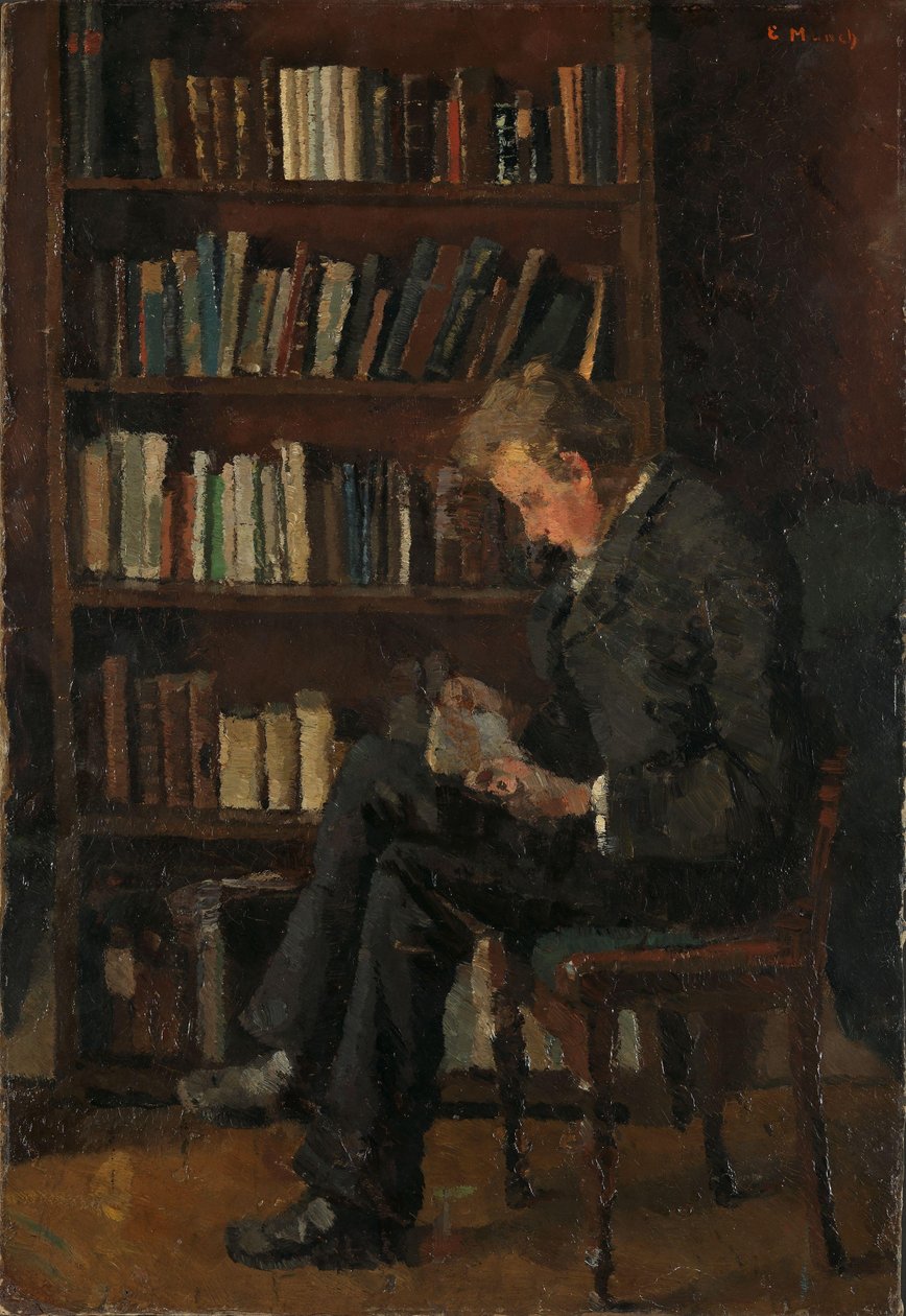 Czytanie Andrzeja autorstwa Edvard Munch
