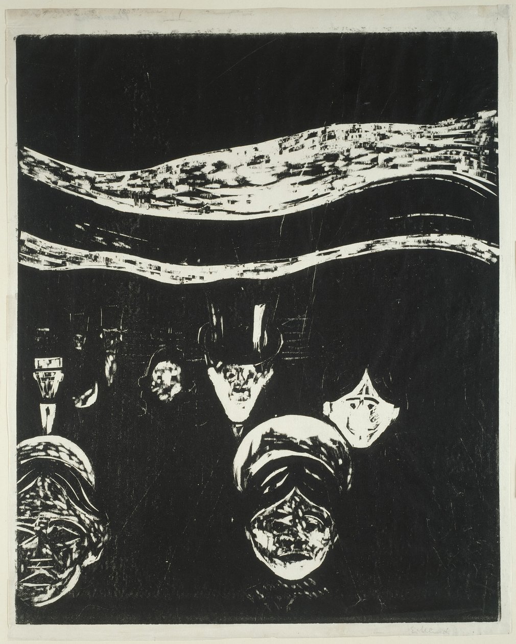 Lęk autorstwa Edvard Munch