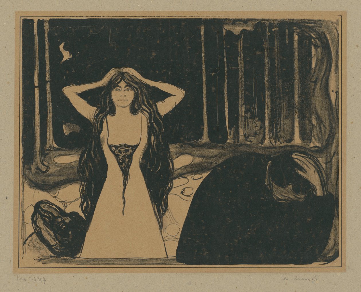 Popioły II (Po upadku) autorstwa Edvard Munch