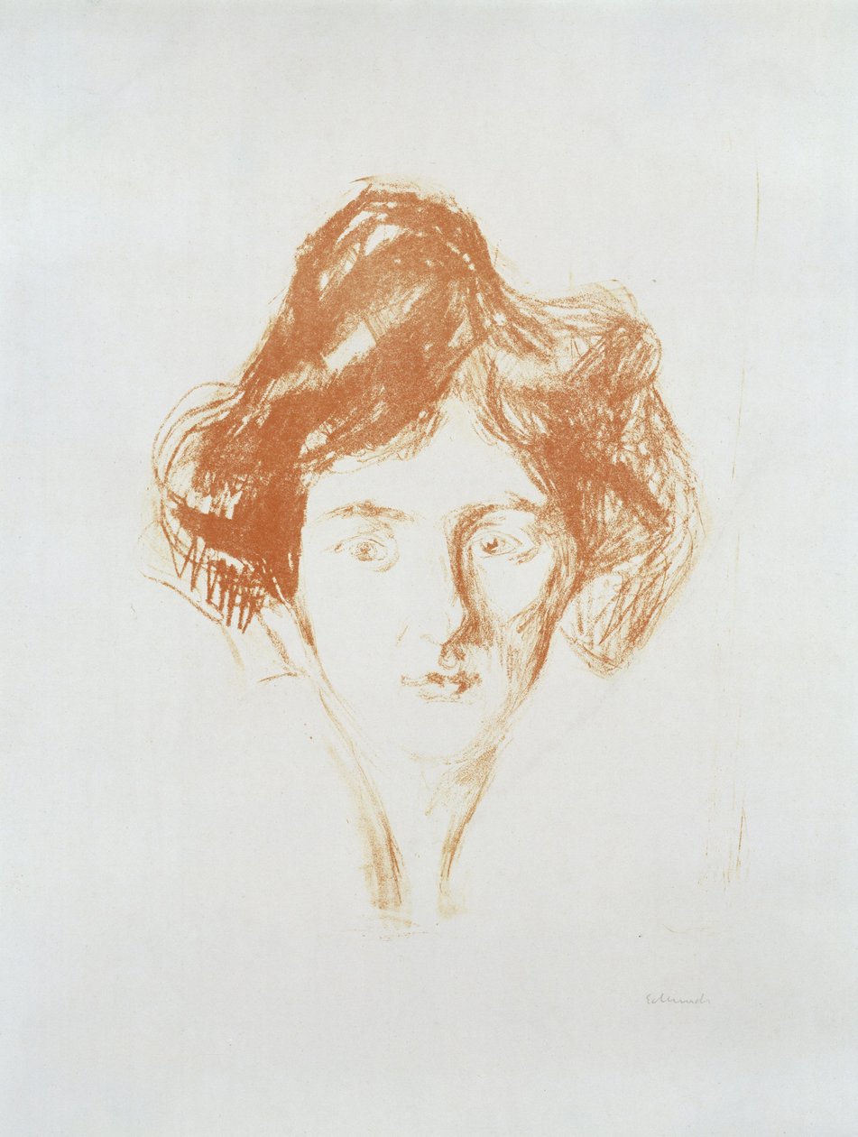 Model berliński autorstwa Edvard Munch