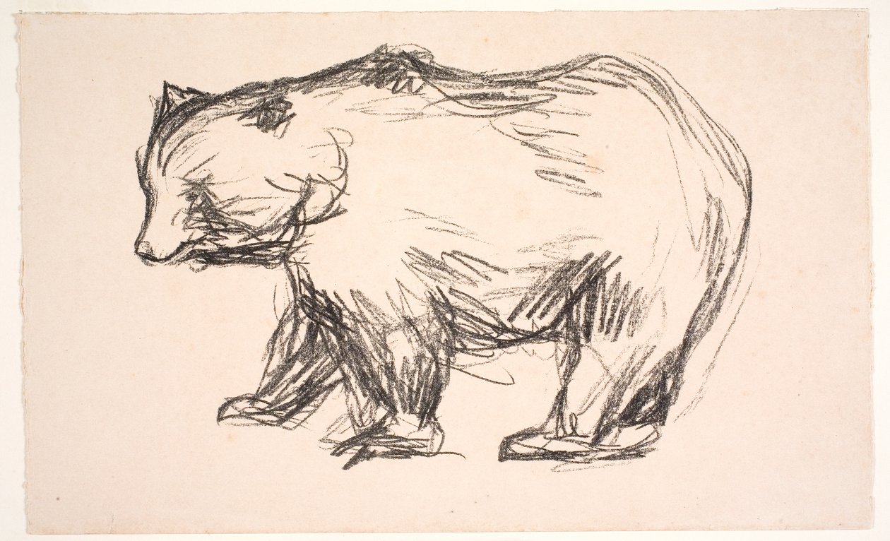 Niedźwiedzie autorstwa Edvard Munch