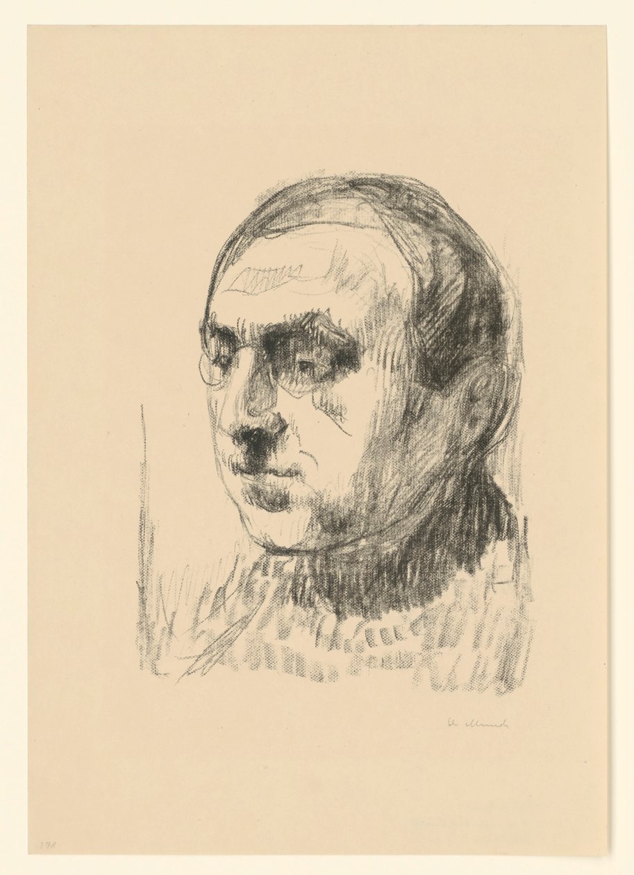 Christian Gierløff autorstwa Edvard Munch