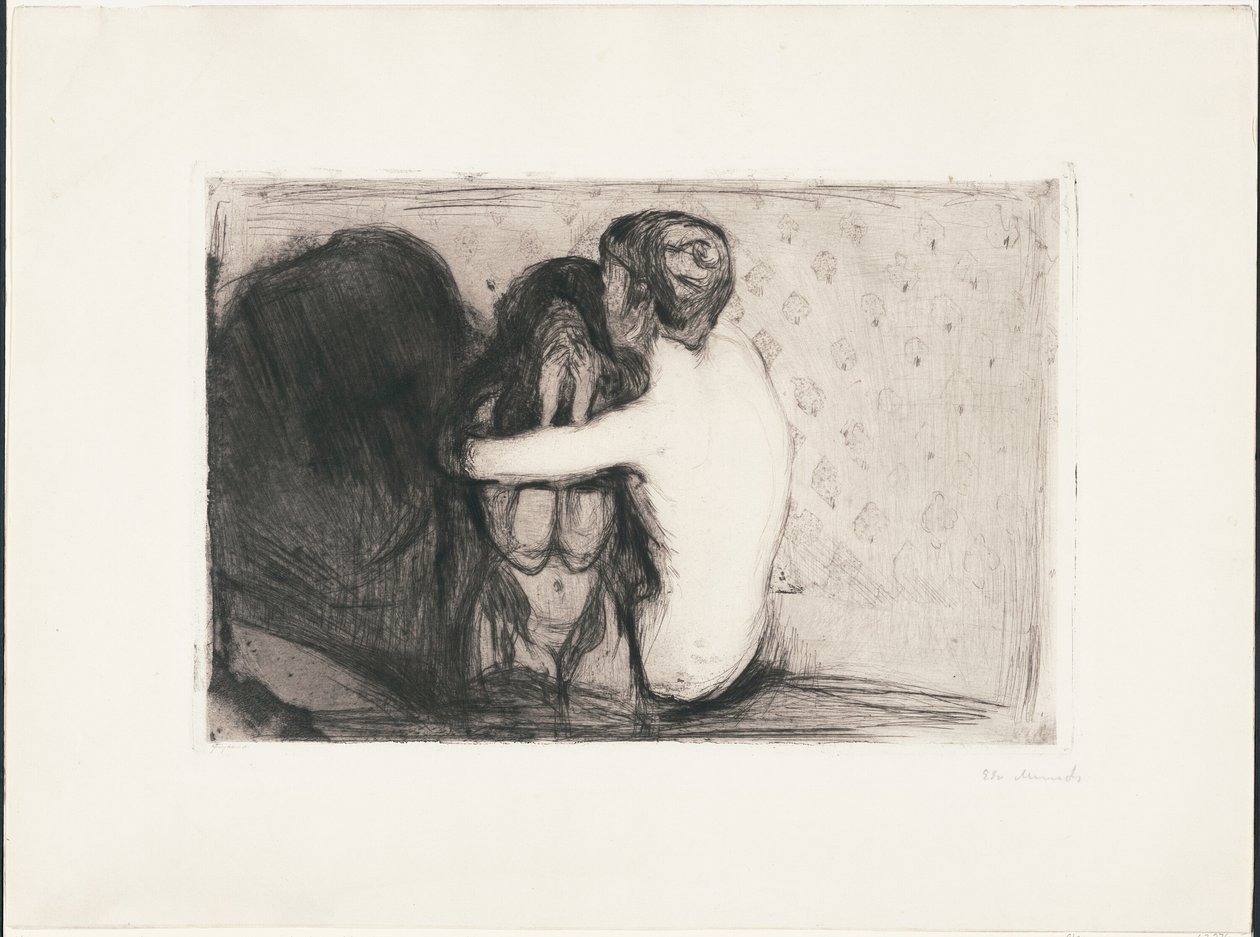 Pocieszenie autorstwa Edvard Munch