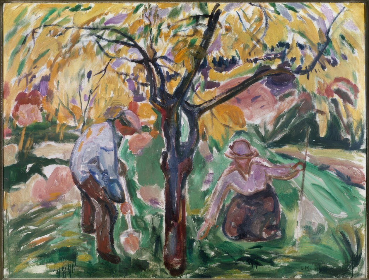 Jabłoń autorstwa Edvard Munch