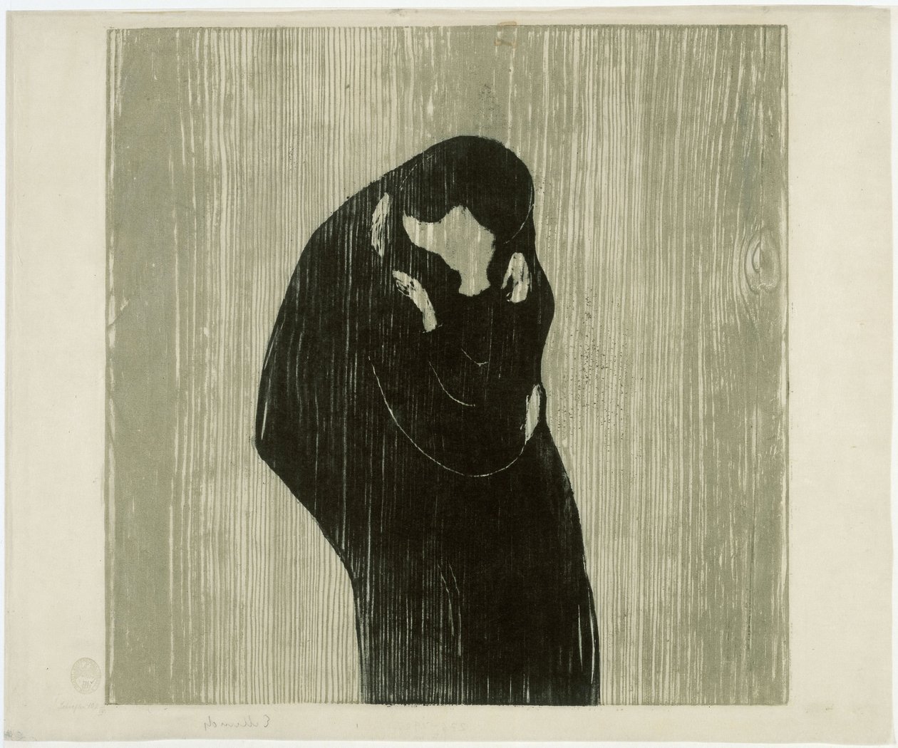 Pocałunek IV autorstwa Edvard Munch