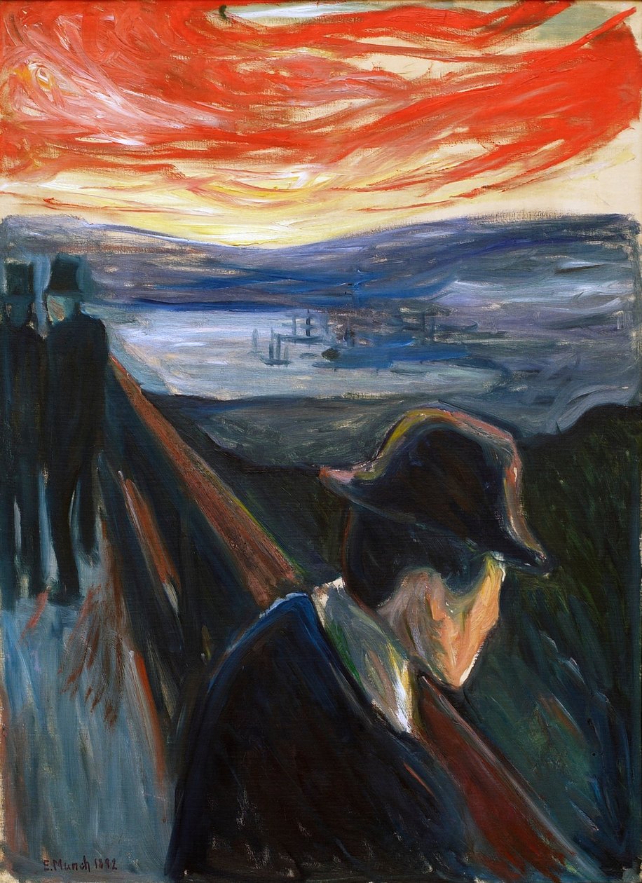 Rozpacz autorstwa Edvard Munch