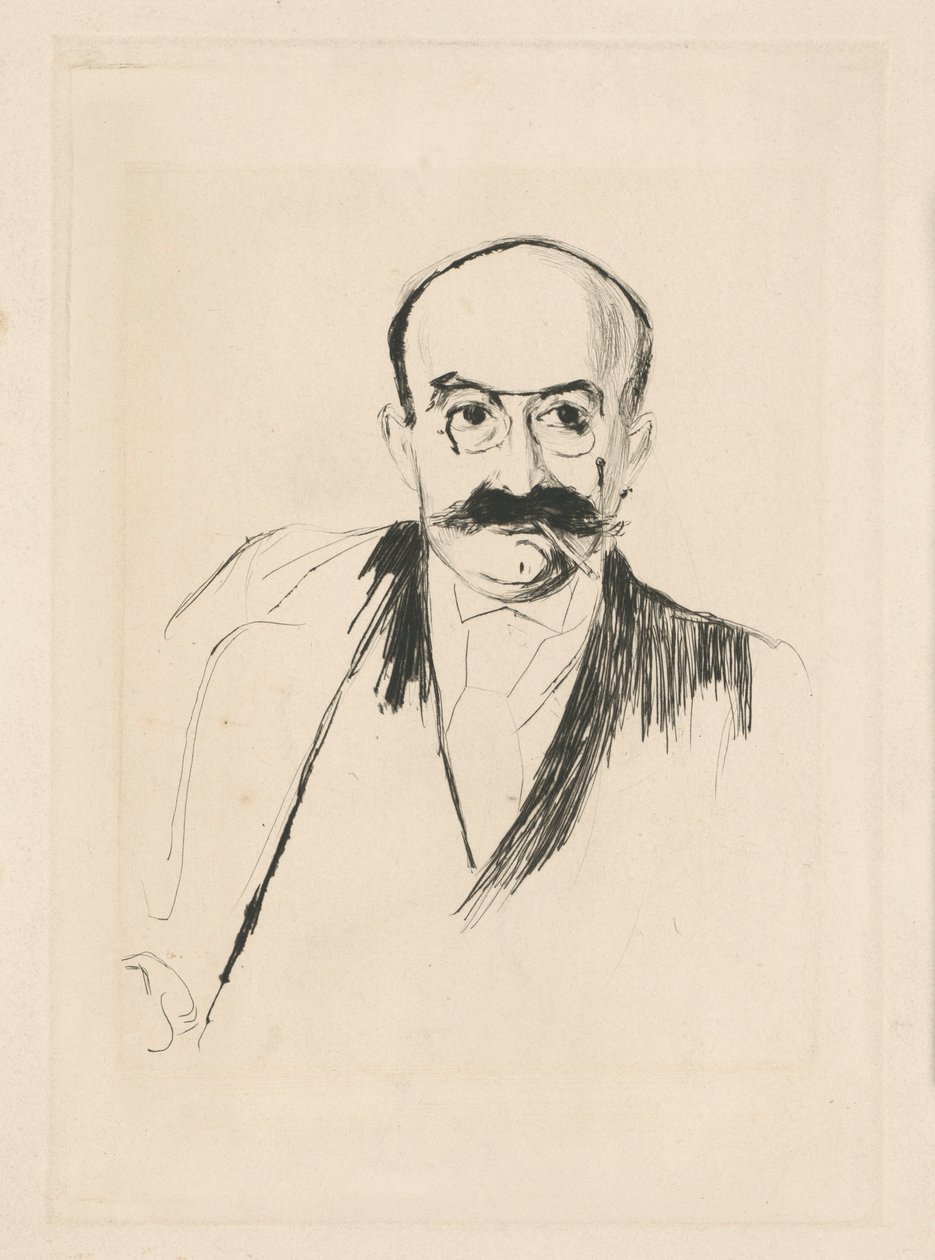 dr Max Asch autorstwa Edvard Munch