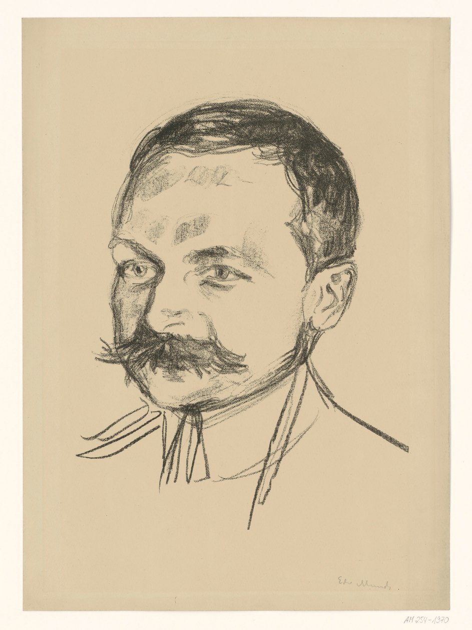 Dr Wilhelm Wartmann autorstwa Edvard Munch