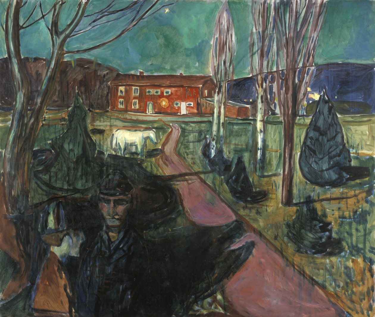Wieczorny nastrój autorstwa Edvard Munch