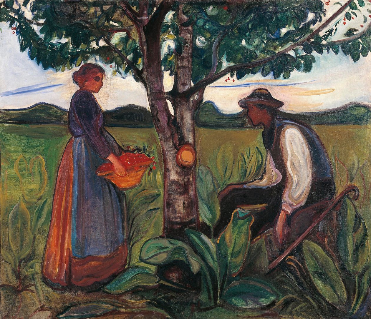 Płodność autorstwa Edvard Munch
