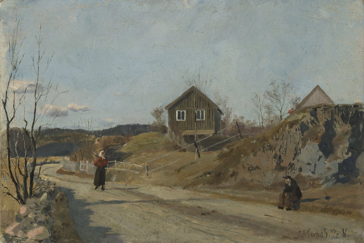 De Vestre Akerpolish autorstwa Edvard Munch