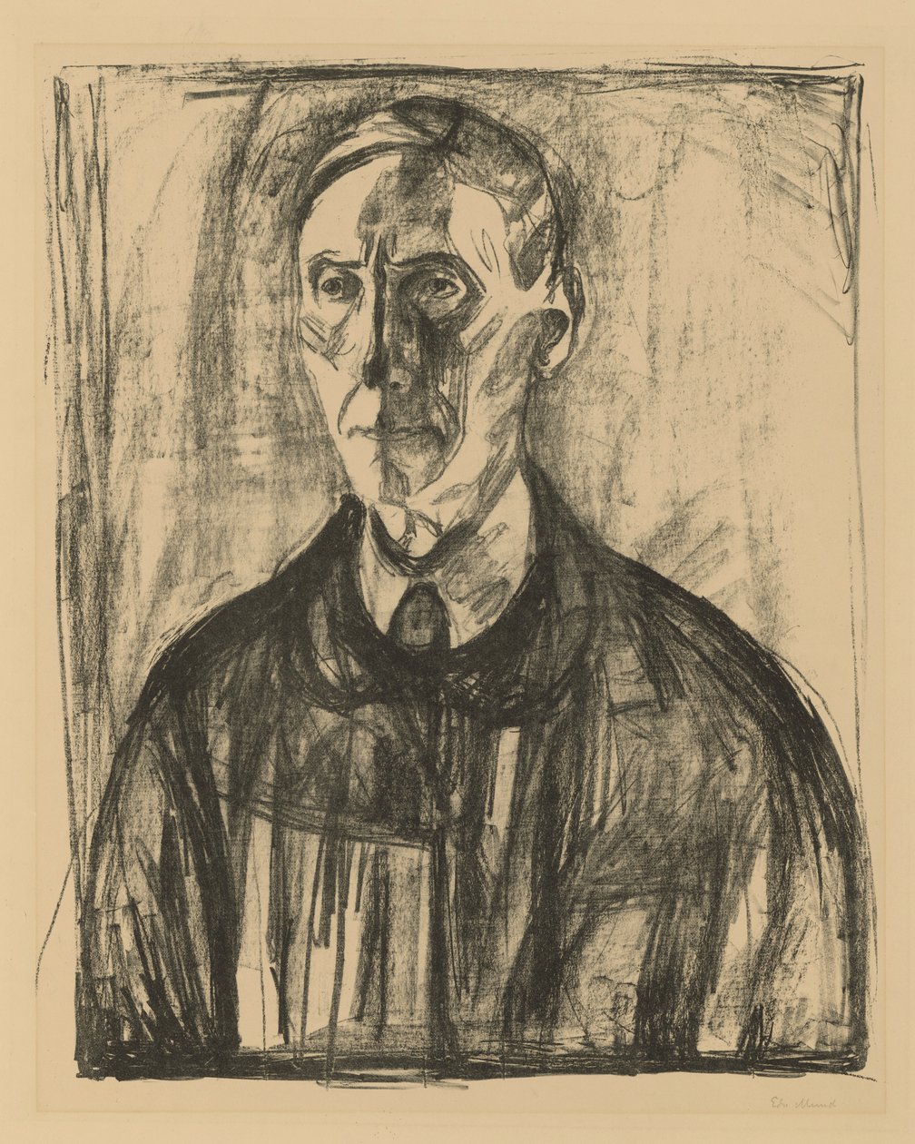 Kristian Schreiner autorstwa Edvard Munch