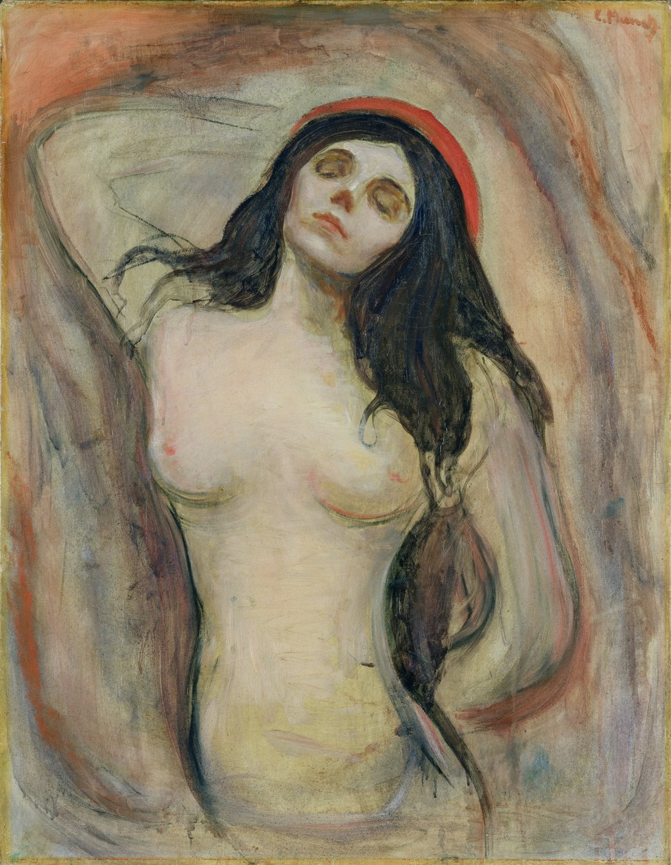Madonna autorstwa Edvard Munch
