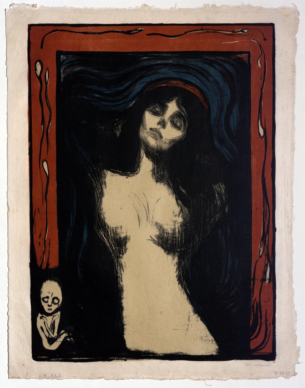 Madonna autorstwa Edvard Munch
