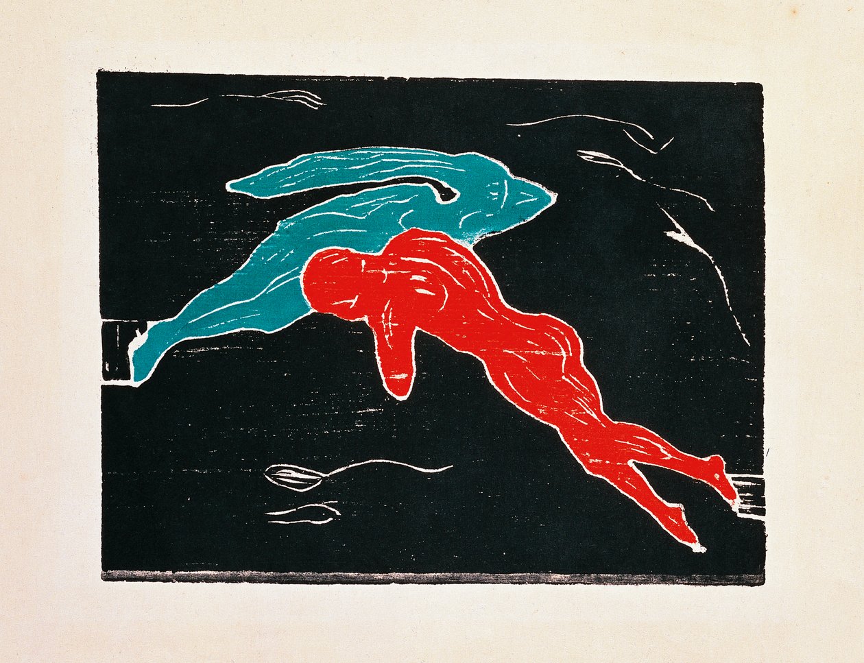 Spotkanie w kosmosie autorstwa Edvard Munch
