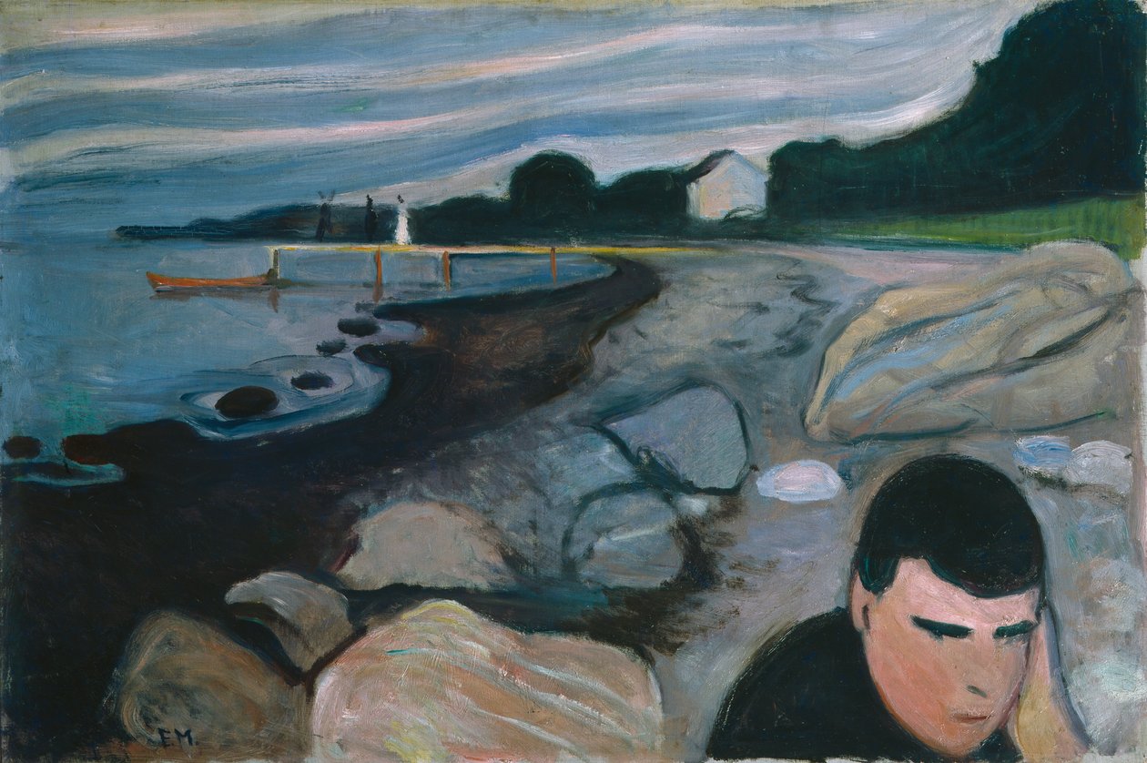 Melancholia autorstwa Edvard Munch