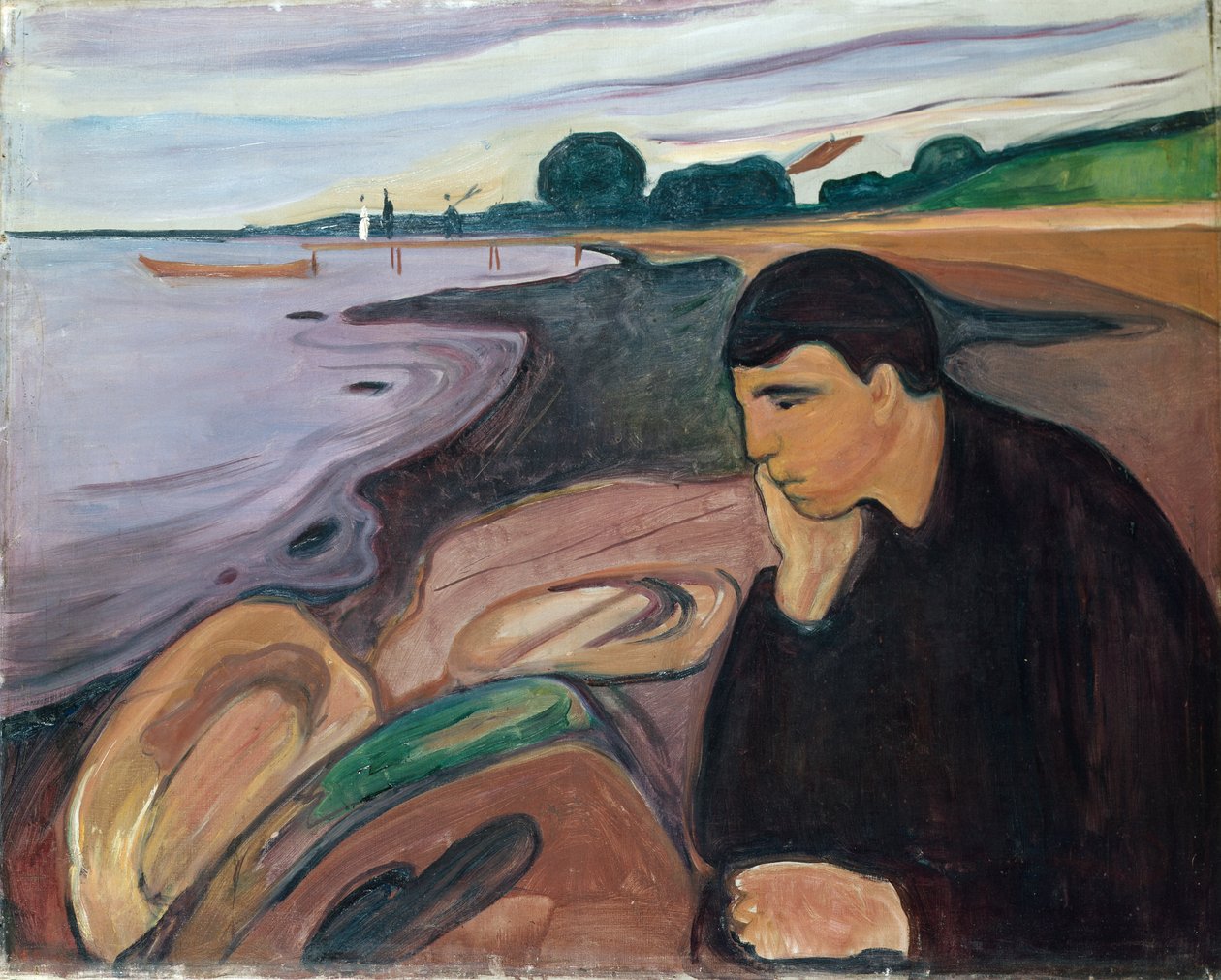 Melancholia autorstwa Edvard Munch