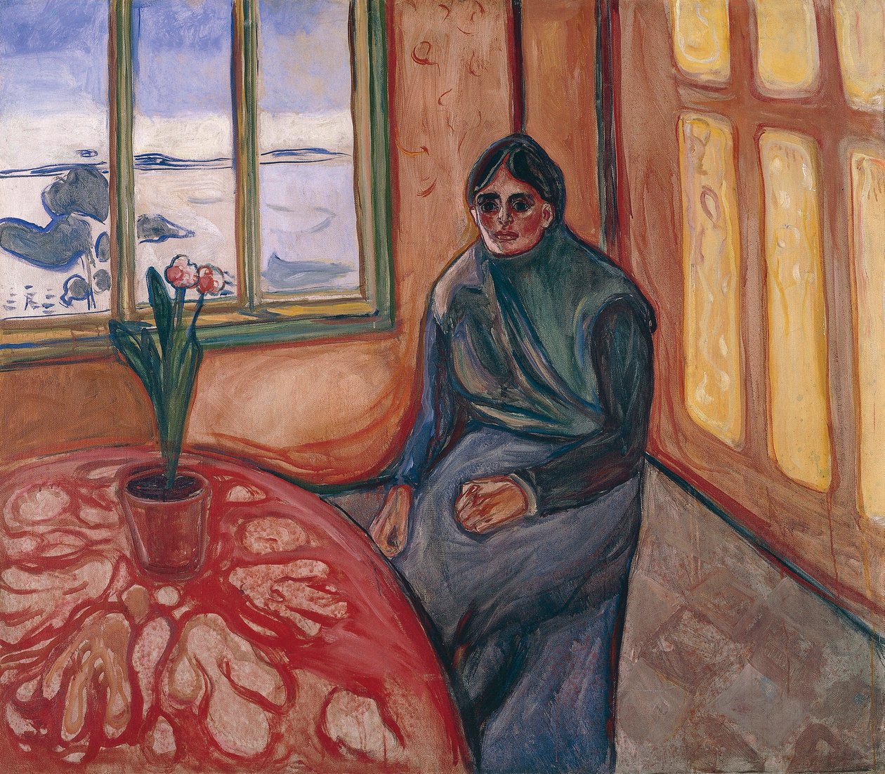 Melancholia / Laura autorstwa Edvard Munch