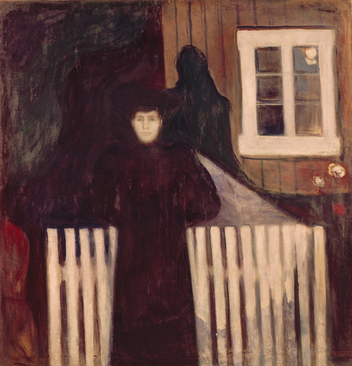 Światło księżyca autorstwa Edvard Munch