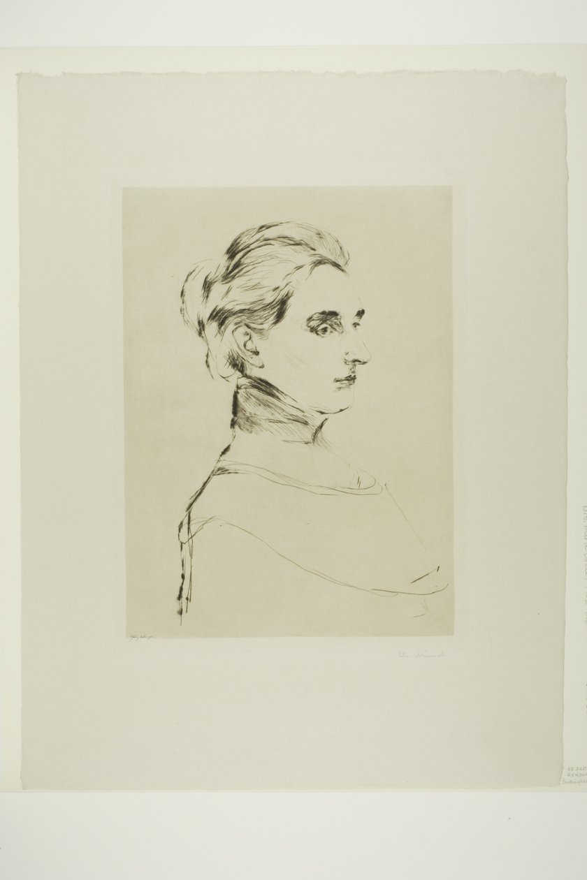 Pani Marie Linde autorstwa Edvard Munch