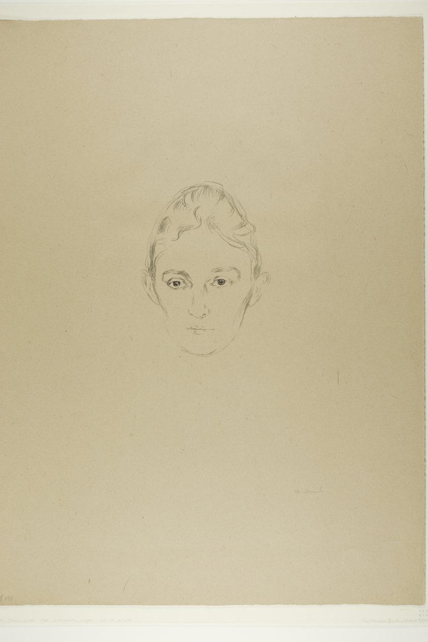 Pani Marie Linde autorstwa Edvard Munch