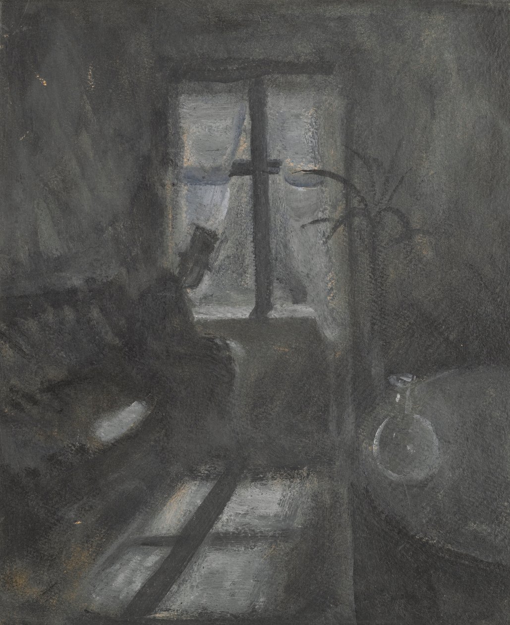 Noc w Saint Cloud autorstwa Edvard Munch