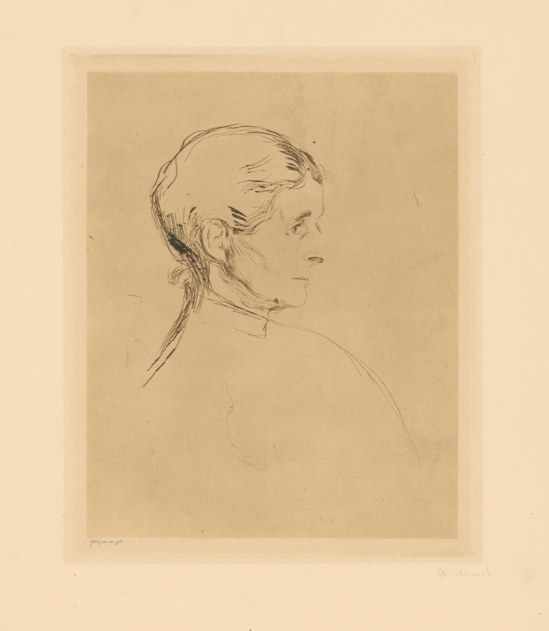 Ragnhild Heiberg autorstwa Edvard Munch