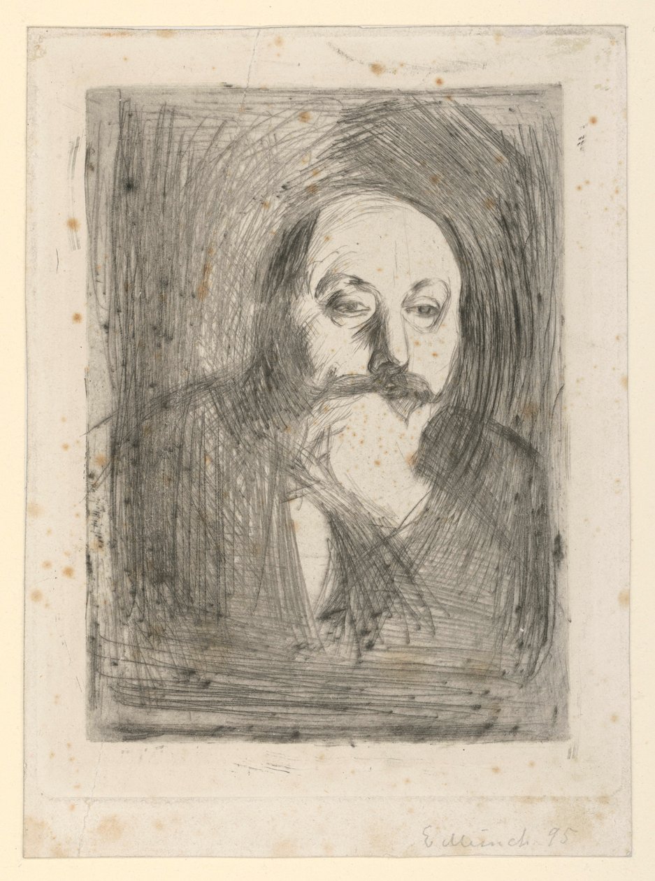 Richard Mengelberg autorstwa Edvard Munch