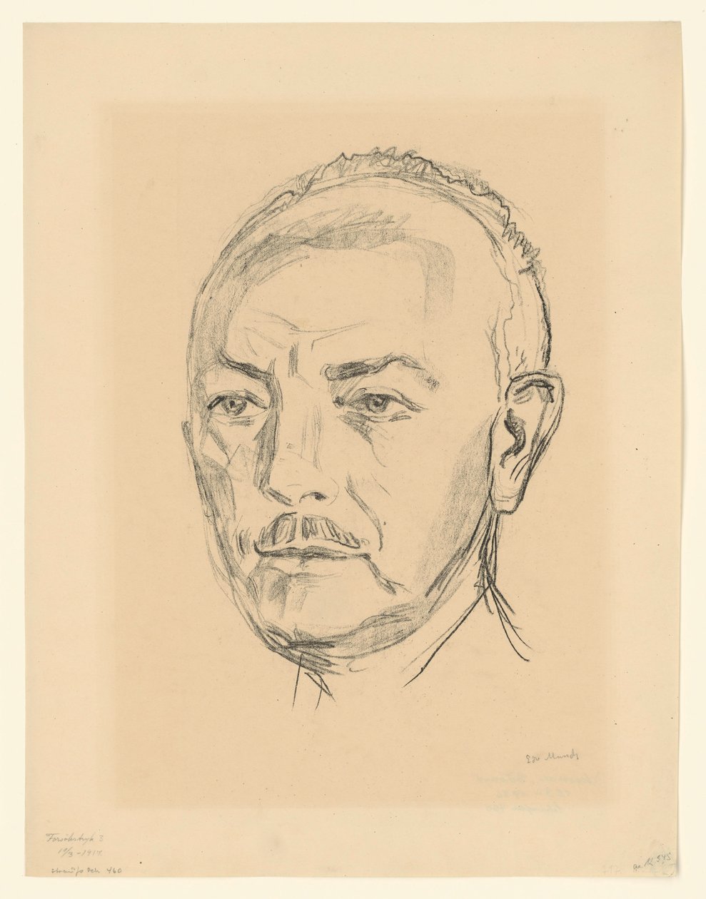 Richard Strauss autorstwa Edvard Munch