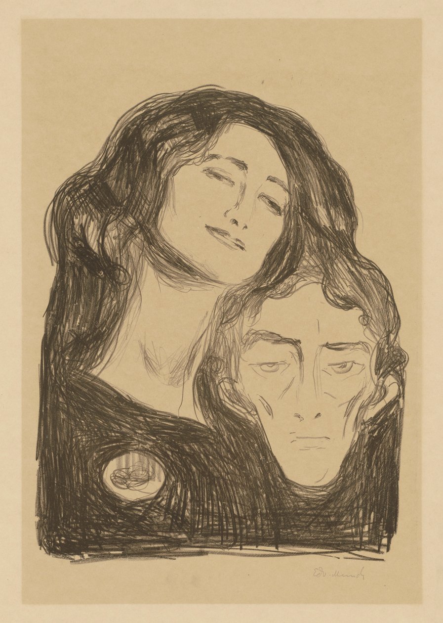 Salome autorstwa Edvard Munch