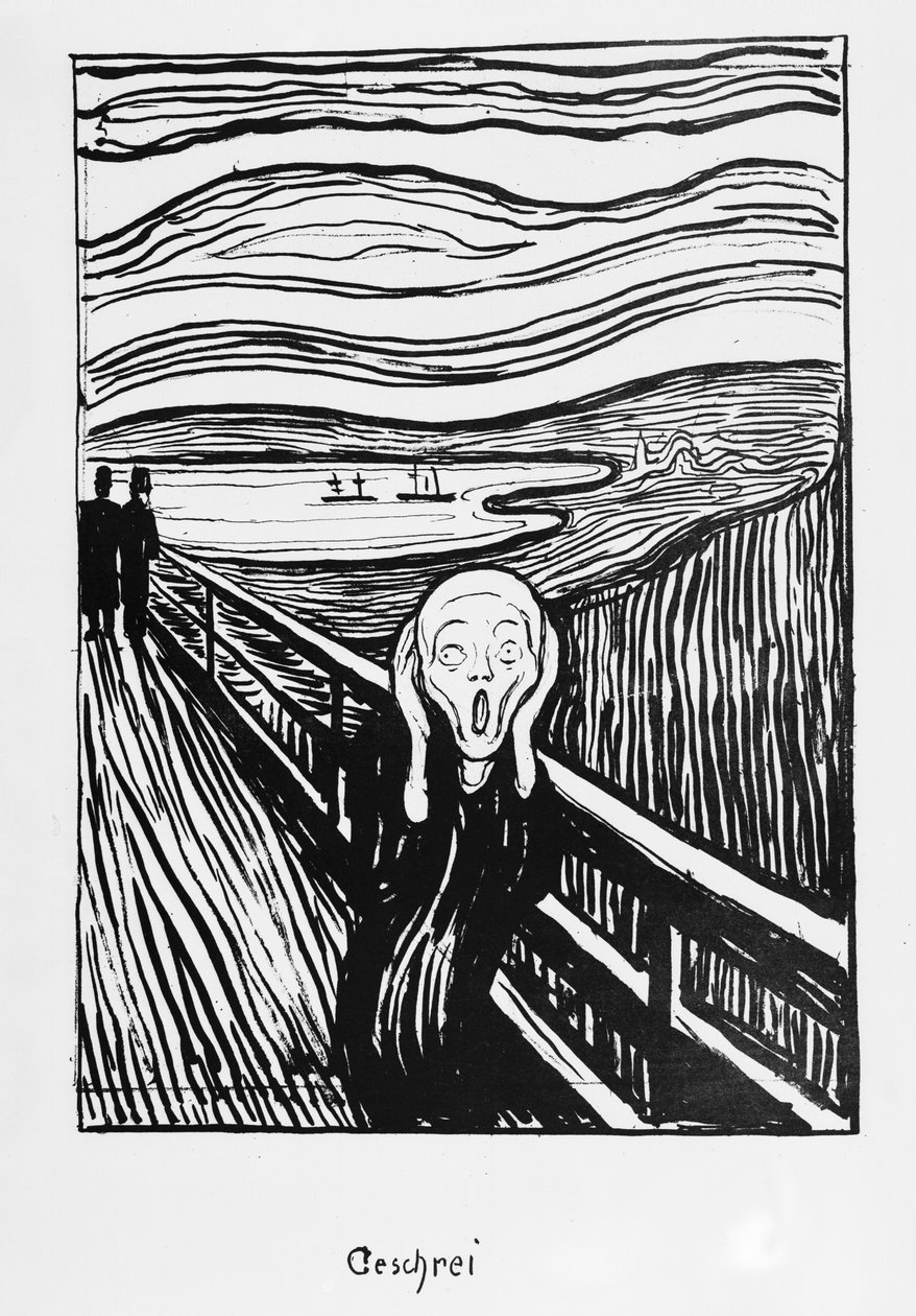 Krzyk autorstwa Edvard Munch