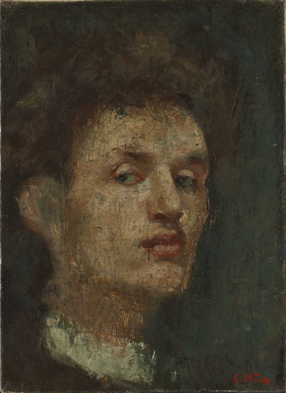 Autoportret autorstwa Edvard Munch