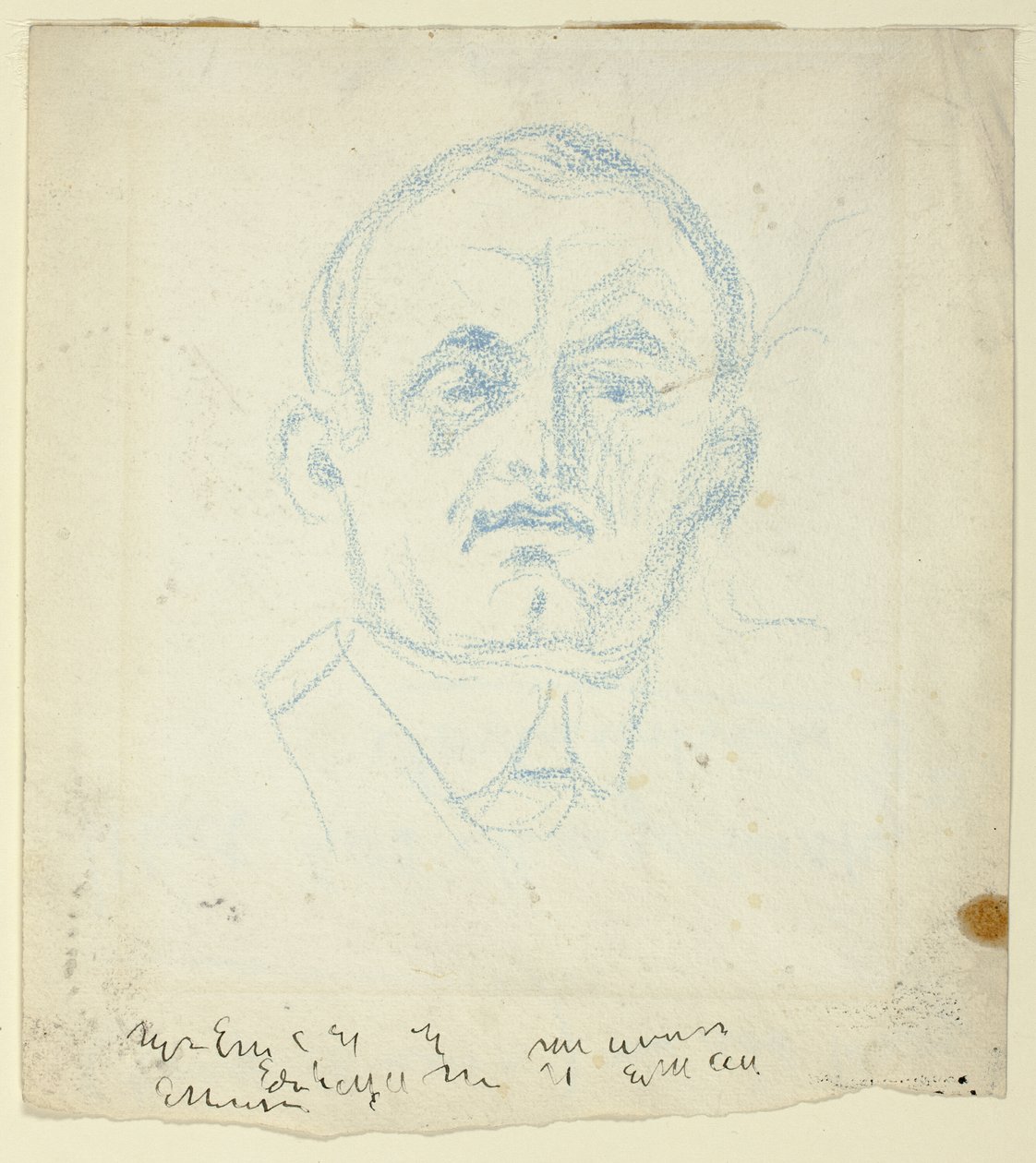 Autoportret autorstwa Edvard Munch