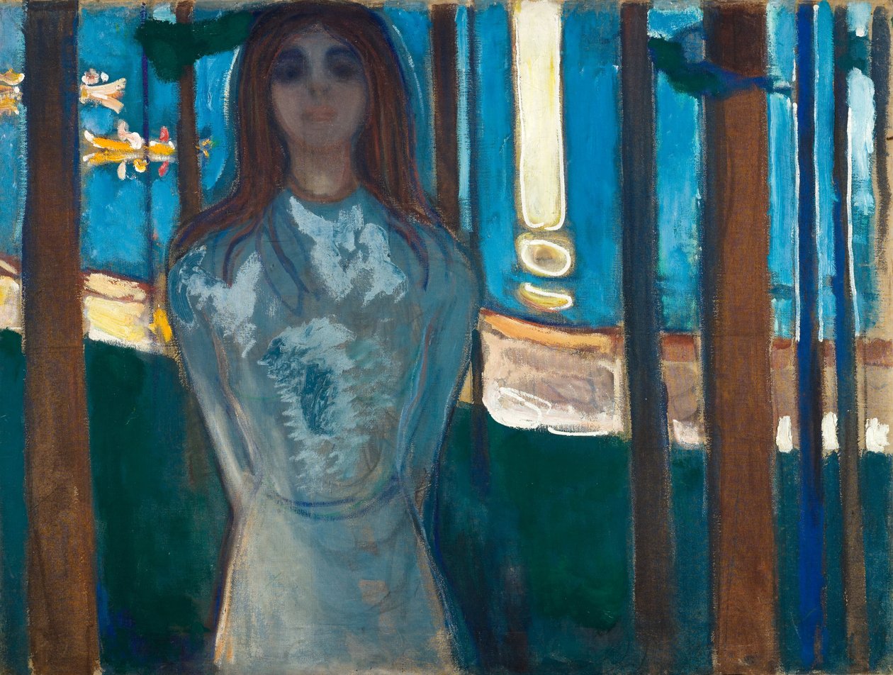 Letnia noc. Głos autorstwa Edvard Munch