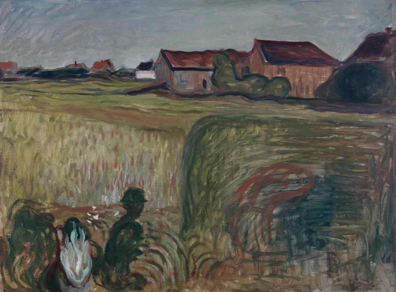 Letnia noc autorstwa Edvard Munch