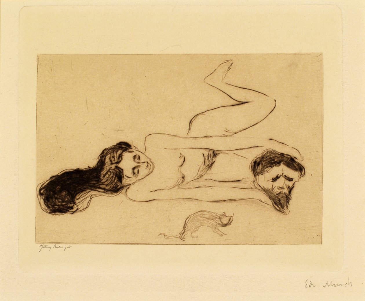Kot autorstwa Edvard Munch