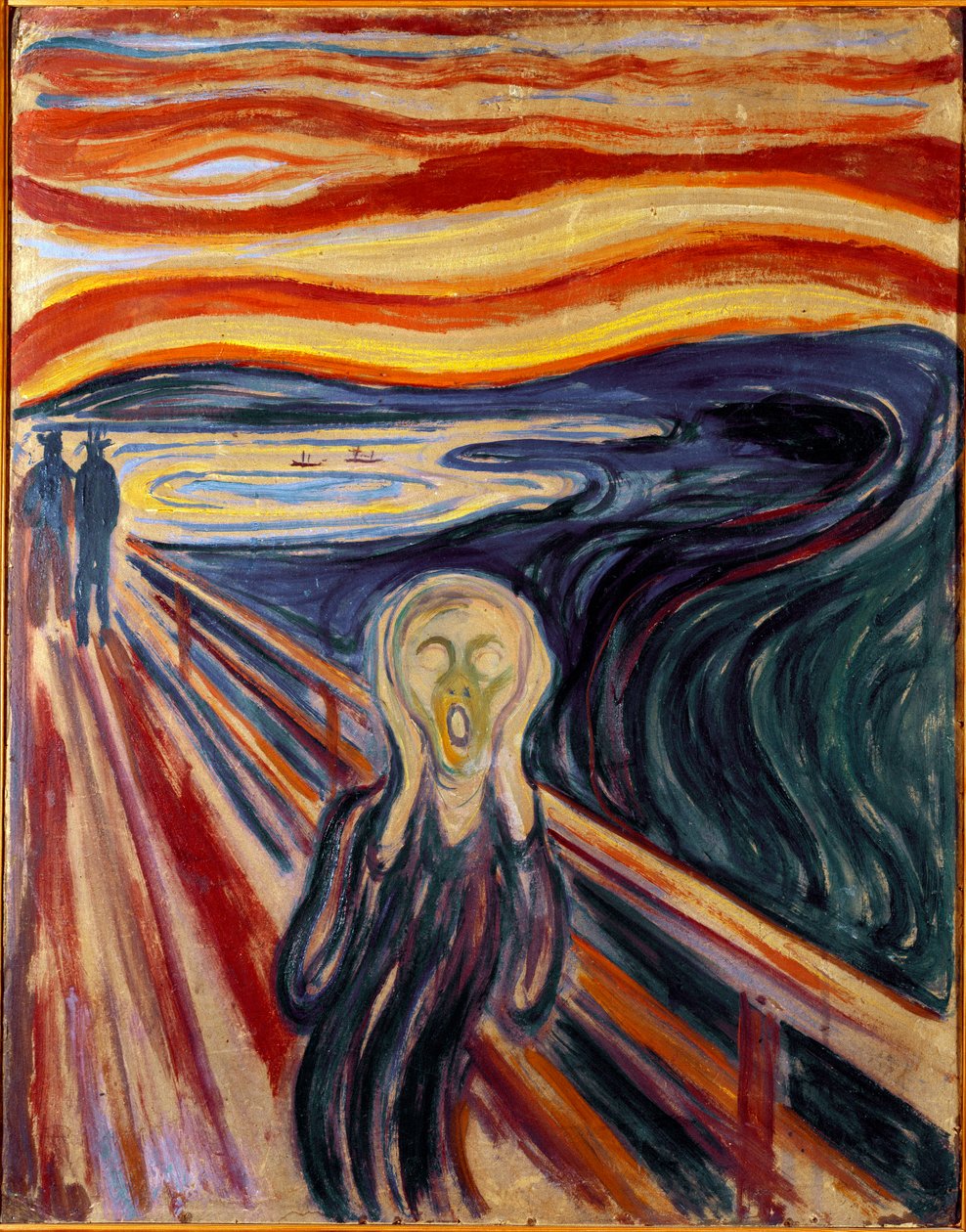 Obraz płaczu Edvarda Muncha (1863-1944) 1893 Nd. 83,5x66 cm Oslo, Miejskie Zbiory Sztuki Munch Museum (Musee Munch) autorstwa Edvard Munch