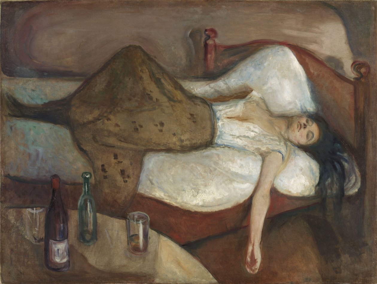 Dzień później autorstwa Edvard Munch
