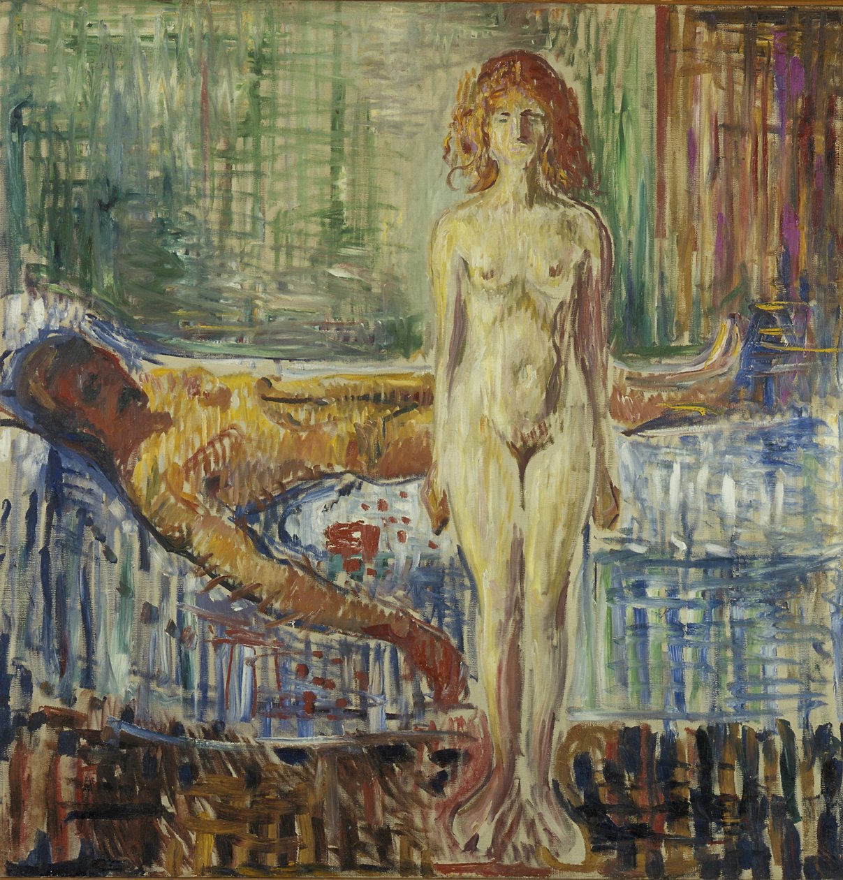 Śmierć Marata II autorstwa Edvard Munch