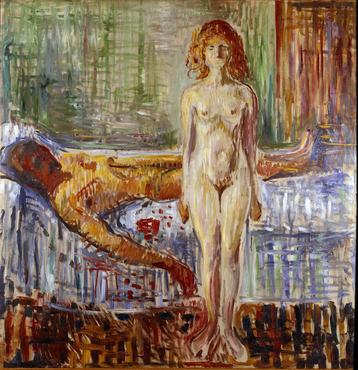 Śmierć Marata II Obraz Edvarda Muncha (1863-1944) autorstwa Edvard Munch