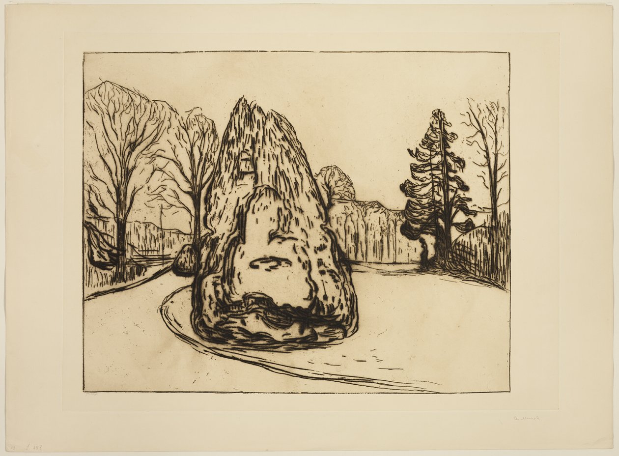 Ogród autorstwa Edvard Munch