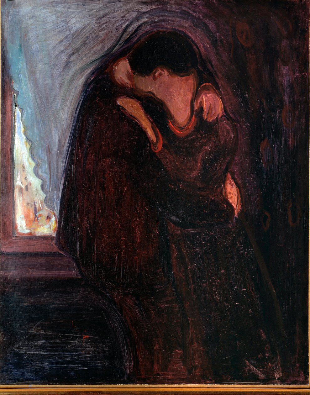 Pocałunek autorstwa Edvard Munch