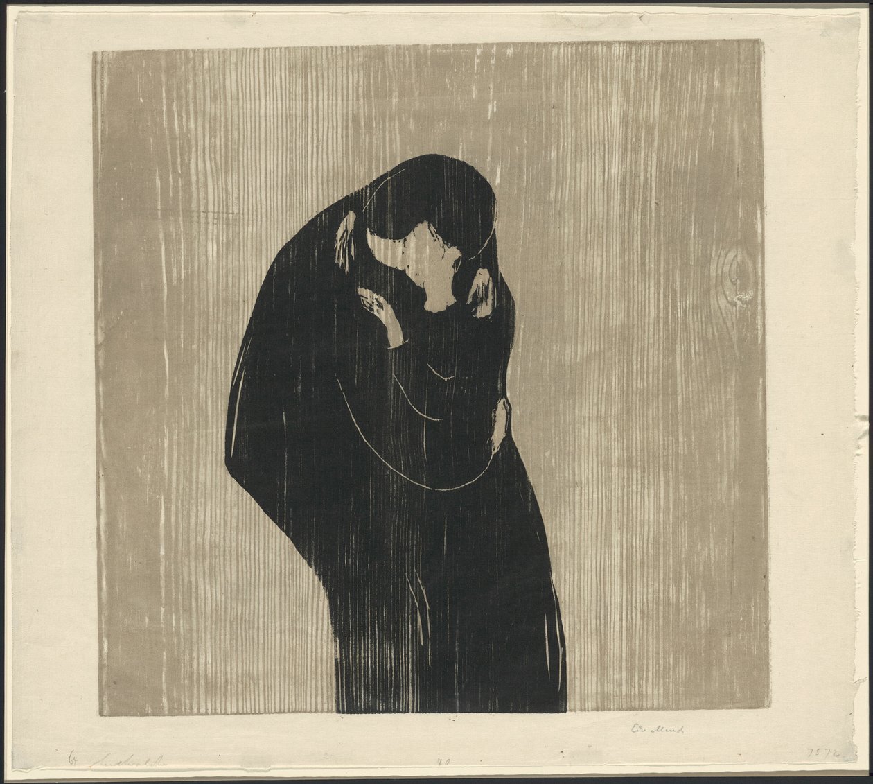 Pocałunek IV autorstwa Edvard Munch