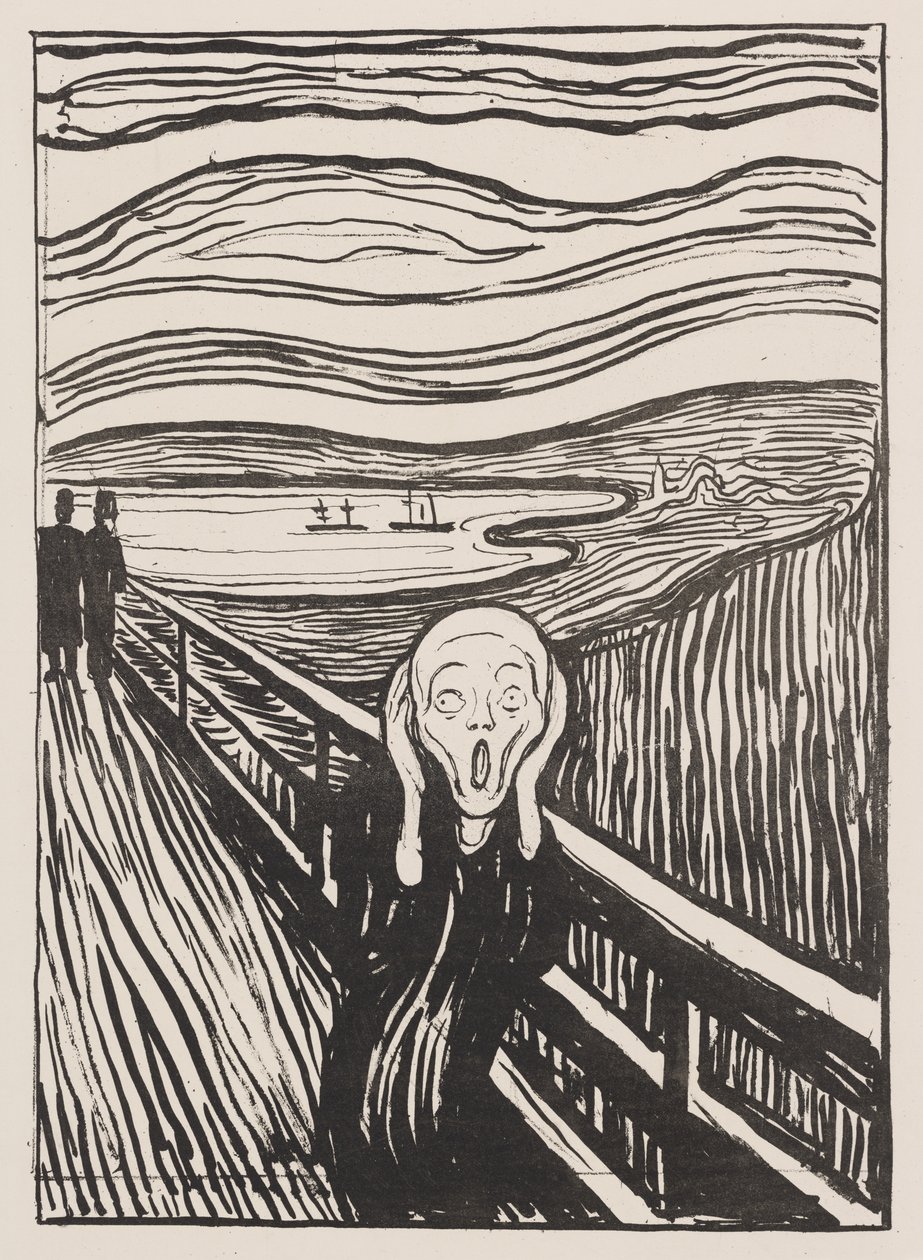 Krzyk autorstwa Edvard Munch
