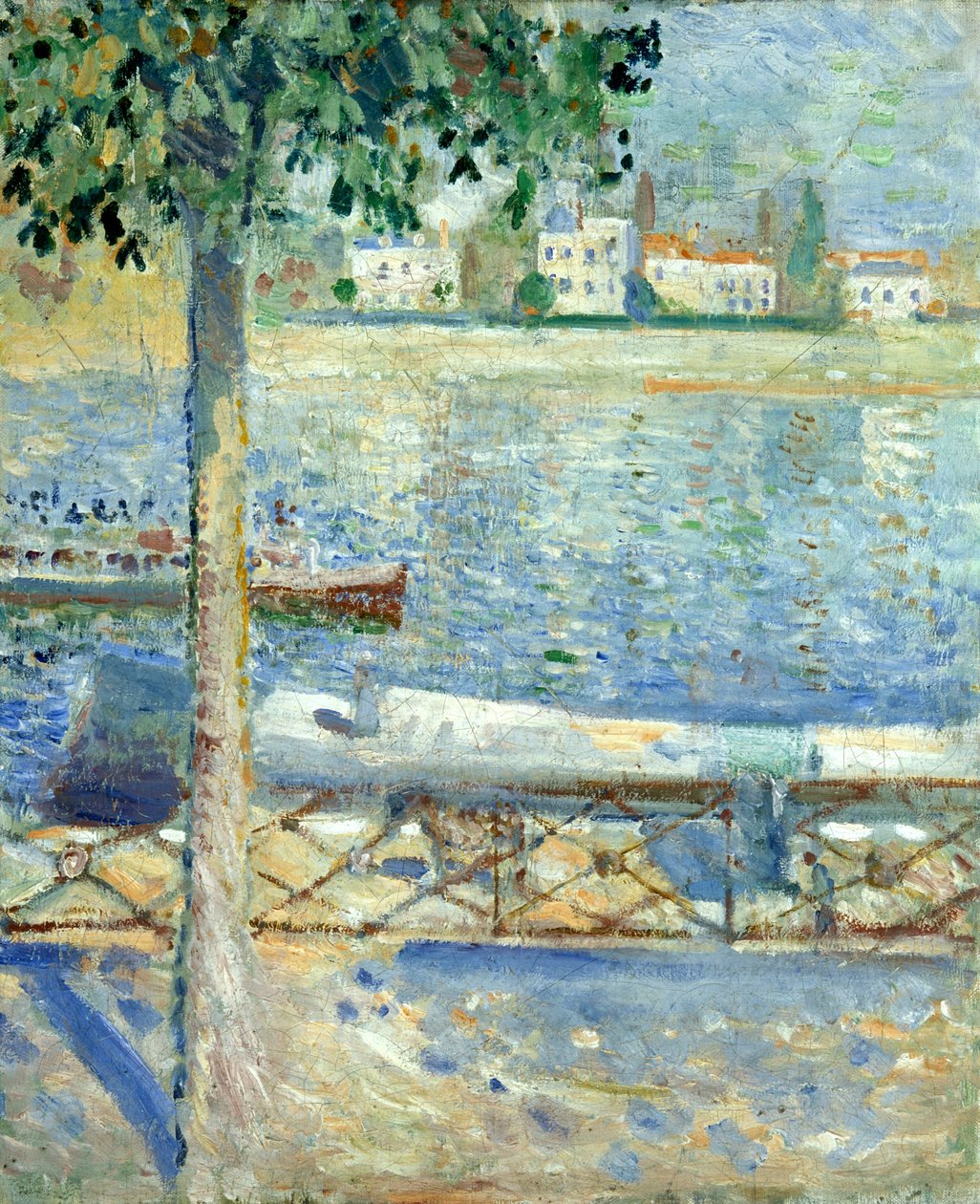 Sekwana w Saint-Cloud autorstwa Edvard Munch