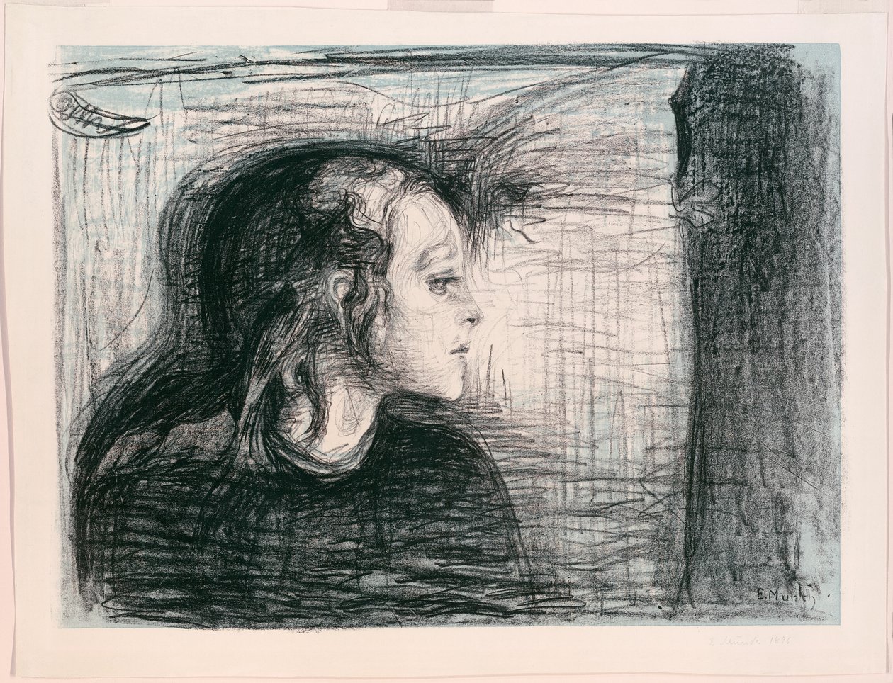 Chore dziecko I autorstwa Edvard Munch