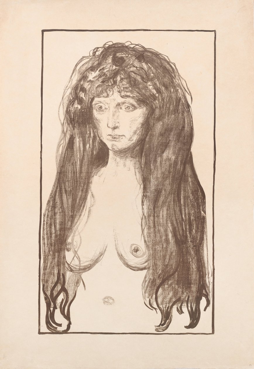 Grzech, 1902 autorstwa Edvard Munch