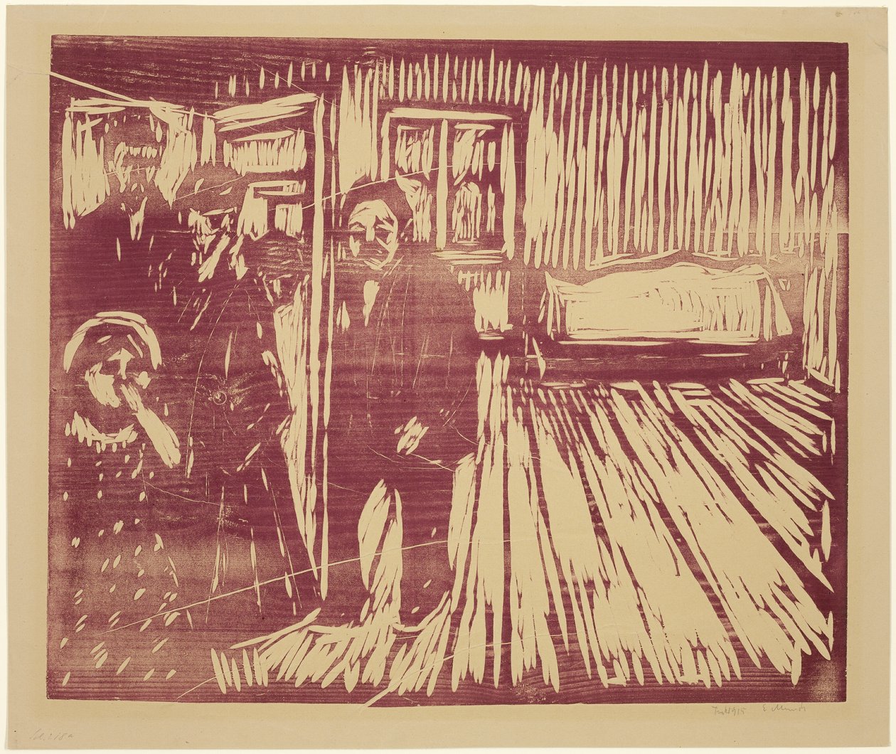 Zapach śmierci autorstwa Edvard Munch