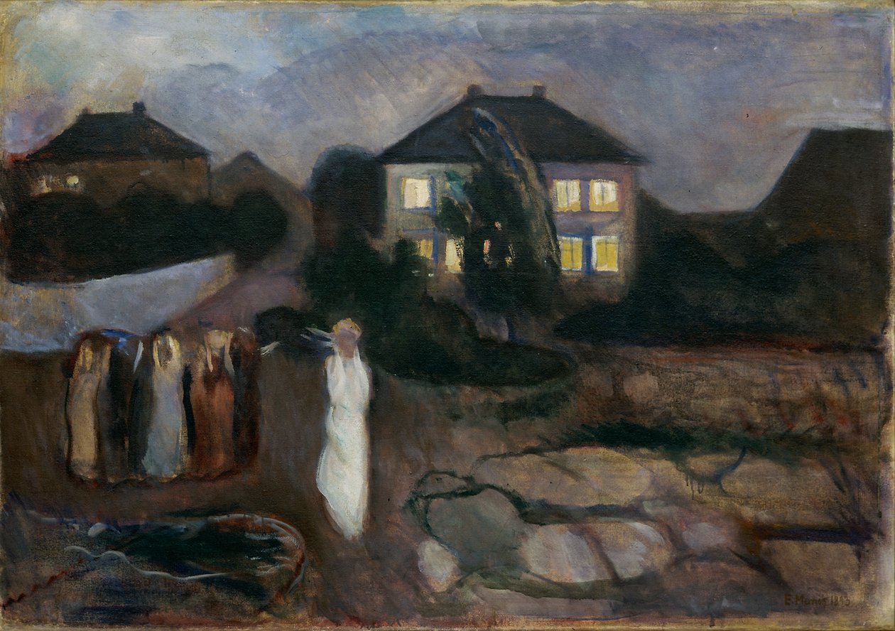 Burza autorstwa Edvard Munch